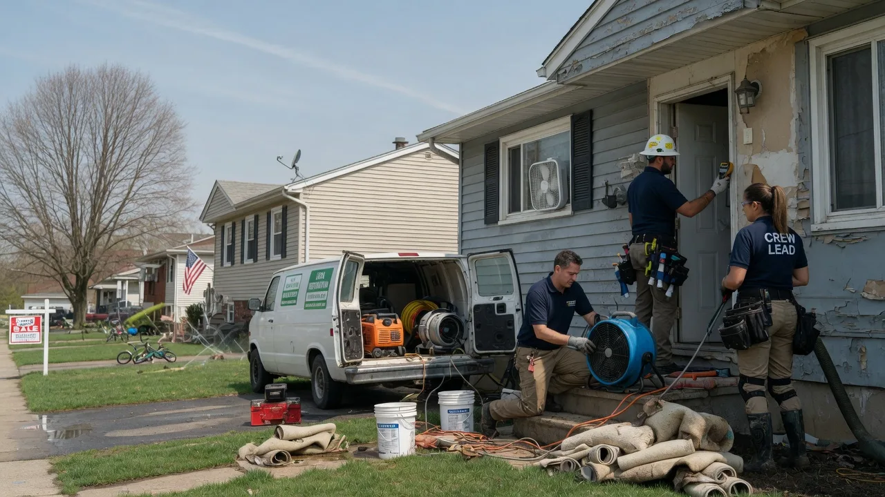Flood Cleanup in Harbor City, CA near me